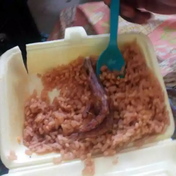 Recession Food: See the Shocking Meat Served at a Nigerian Wedding Party (Photo)